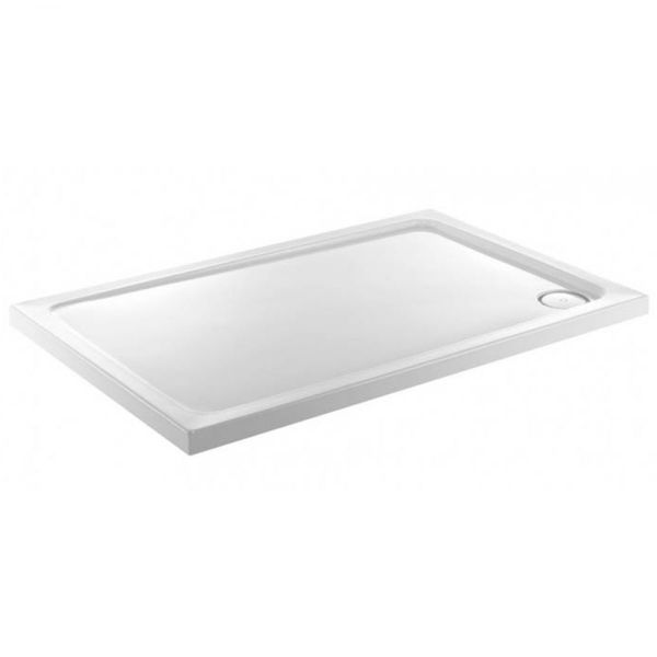 Just Trays Fusion Low Profile Rectangular Shower Tray 1000 x 800 with Antislip