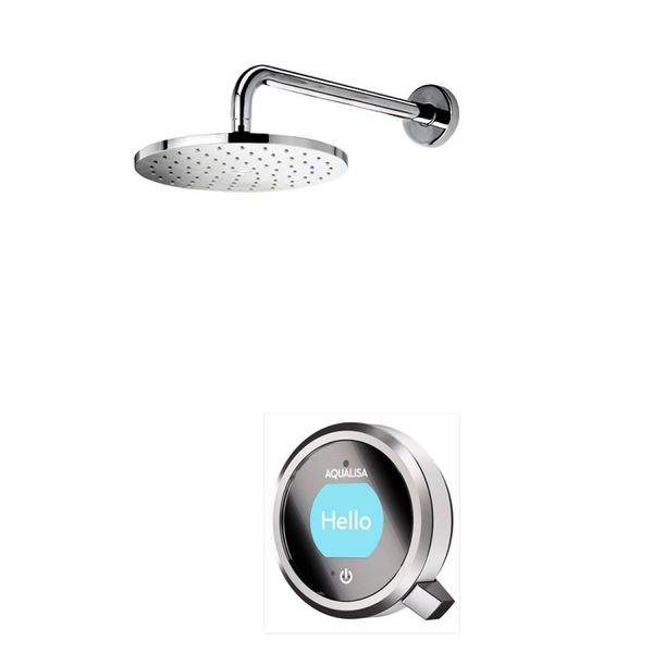 Aqualisa Q Smart Concealed Shower with Wall Mounted Fixed Head