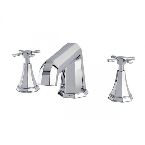 Perrin and Rowe Deco 3 Hole Deck Mounted Bath Filler